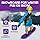 The Original Geospace Sledsterz Kids Beginner Snowboard for Winter Fun on Snow, with Adjustable Step-in Bindings; for Kids Between 4 to 12 Years Old