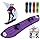 The Original Geospace Sledsterz Kids Beginner Snowboard for Winter Fun on Snow, with Adjustable Step-in Bindings; for Kids Between 4 to 12 Years Old